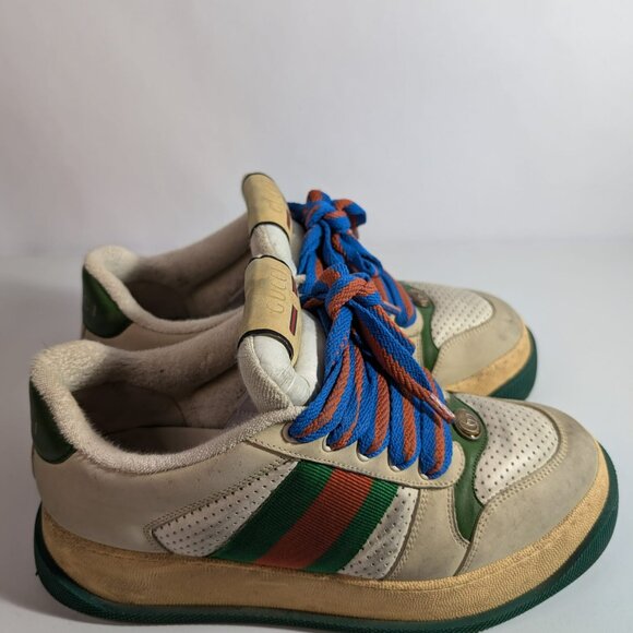 Gucci Suede Web Sneaker - Picture 2 of 7